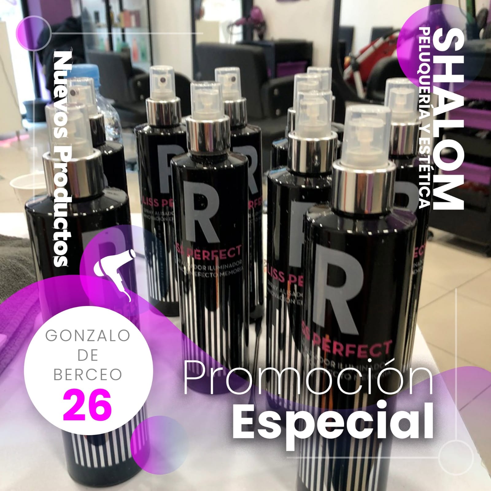 Productos profesionales de alisado en Shalom